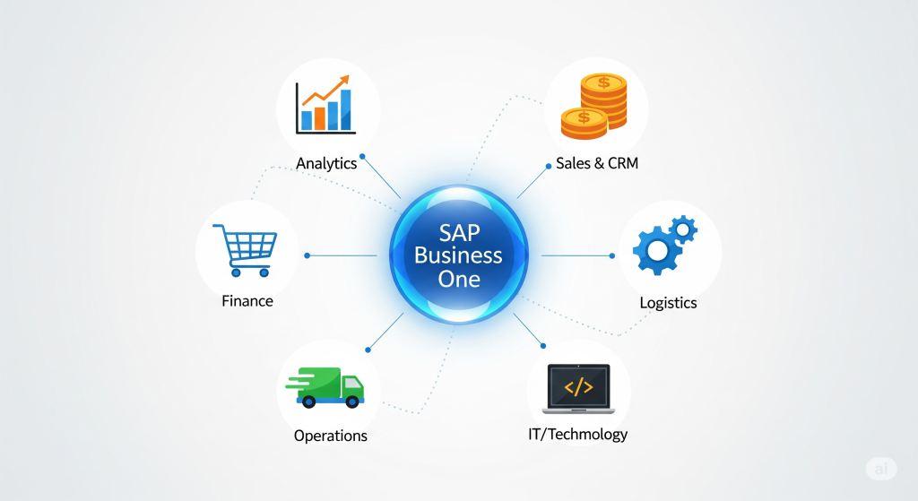 what is sap business one software
