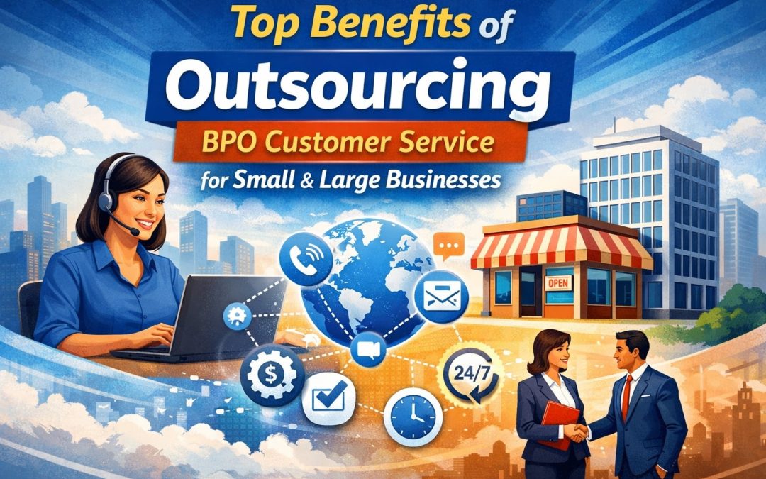 Top Benefits of Outsourcing BPO Customer Servicefor Small and Large Businesses